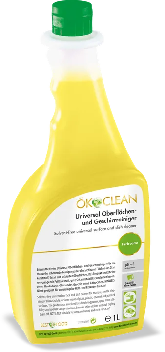 ÖKO CLEAN Universal Oberflächen- und Geschirrreiniger